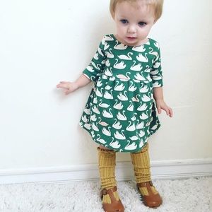 Rose & belle swan dress